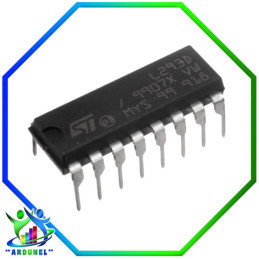 CONTROLADOR CI: L293D