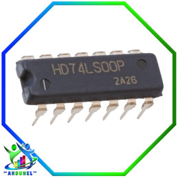 74LS00 NAND COMPUERTA LÓGICA