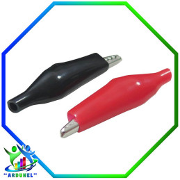 PINZA COCODRILO ROJO Y...