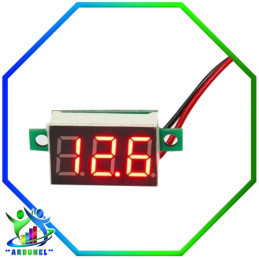 MINI VOLTÍMETRO 0.28...