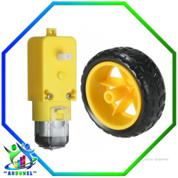 MOTOR REDUCTOR CON  RUEDA...