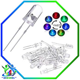 DIODO LED RGB 5MM 3V 20mA...