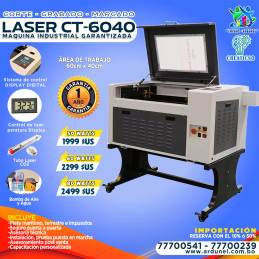 MAQUINA LASER CO2 CT-6040