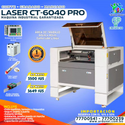 MAQUINA LASER CO2 CT-6040 PRO