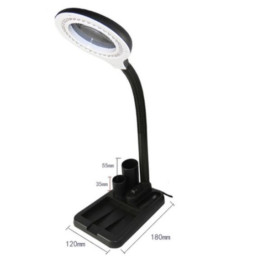 Lámpara LED 808 con lupa
