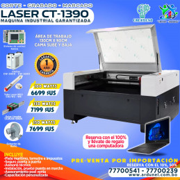 MAQUINA LASER CO2 CT-1390