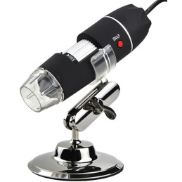 LUPA USB (500X,Negro)