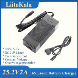 Cargador 6S-25 2V2A