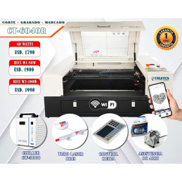 MAQUINA LASER CO2 CT-6040R