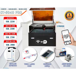 MAQUINA LASER CO2 CT-6040-PRO