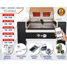 MAQUINA LASER CO2 CT-6090